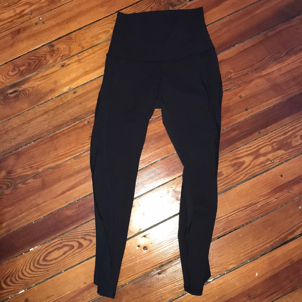 Super high rise cropped lululemon legging